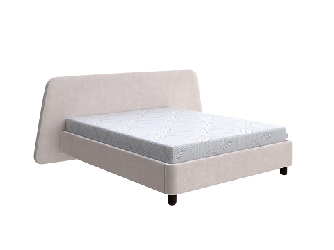 Кровать с мягким изголовьем Sten Berg Right - Мягкая кровать с необычным дизайном изголовья на правую сторону